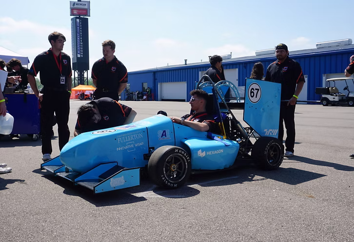 Titan XVIII car at competition